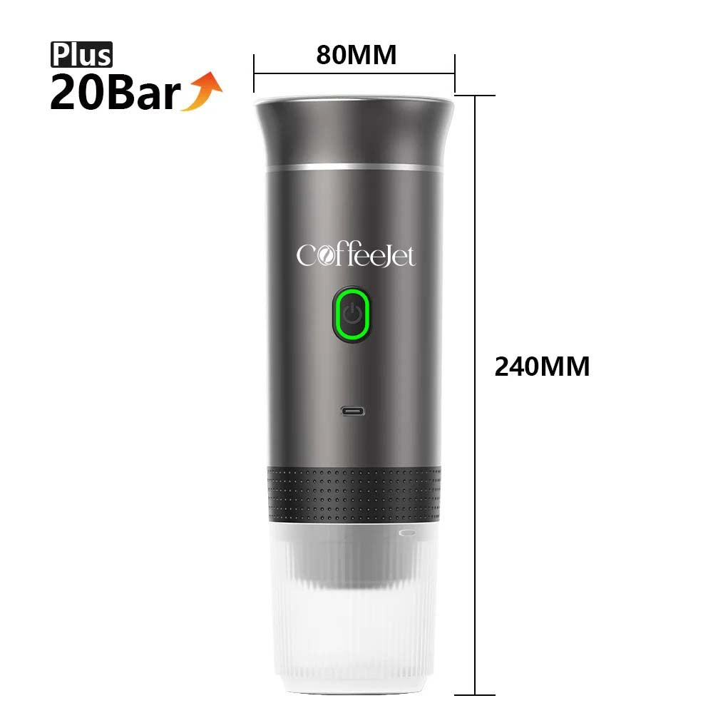CoffeeJet™ 3-in-1 Wireless Portable Coffee Maker