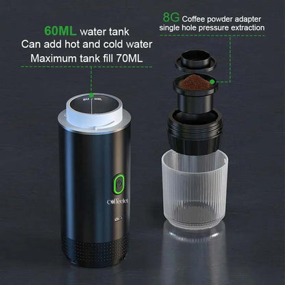 CoffeeJet™ 3-in-1 Wireless Portable Coffee Maker